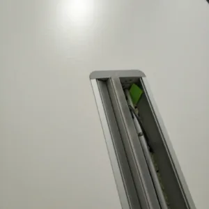 Stół konferencyjny VITRA MEDAMORPH biały 200x100 chrom