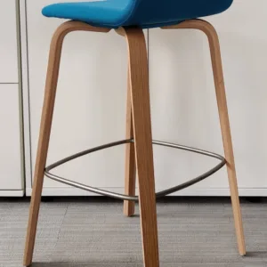 Hocker tapicerowany MUUTO VISU niebieski