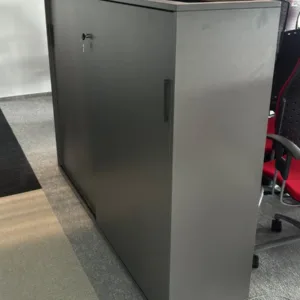 Szafa MARO 3,5OH drzwi przesuwne szer. 160 cm szara grafitowa