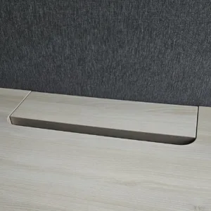Bench 2-os. Mikomax 140x80 jasny dąb z szarą ścianką