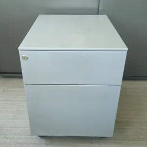 Kontener Hermann Miller 2 szuflady metalowy szary