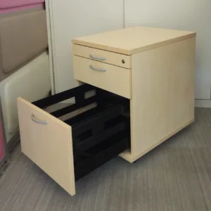 Kontener brzoza 3 szuflady z uchwytem