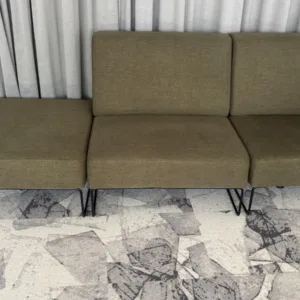 Sofa 3 modułowa zielona
